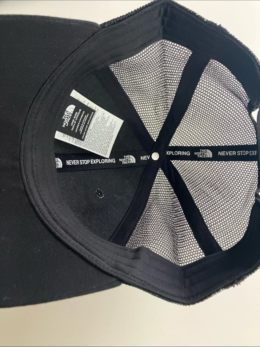 The North Face Black Trucker Hat